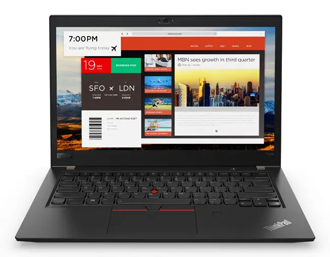 [20L8SAE000] Lenovo ThinkPad T480s - i5-8350U - 8GB DDR4 - 256GB SSD NVMe - 14" FHD - Windows 11 Pro - Reconditionné