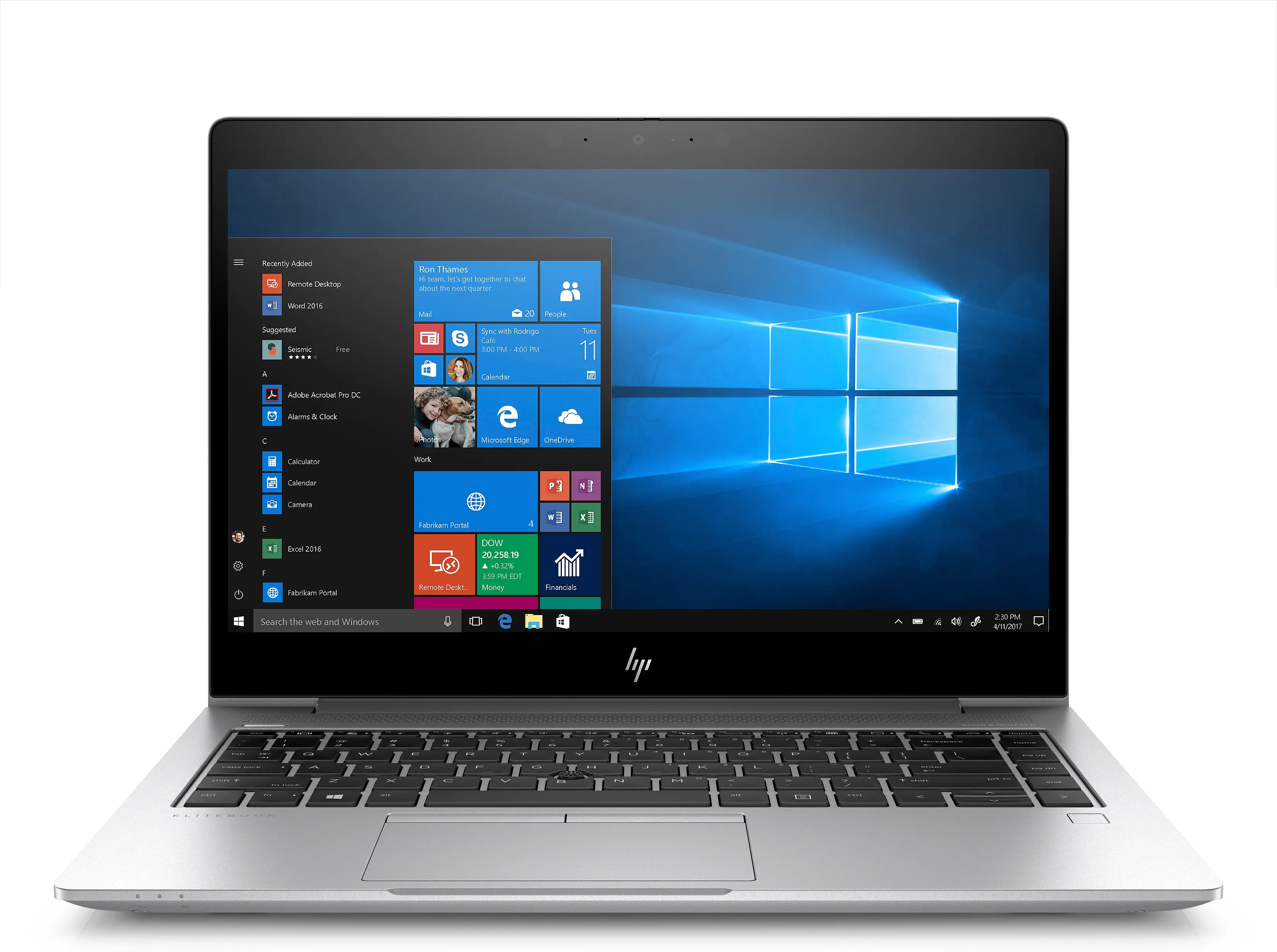 [176Y9EA] HP EliteBook 840 G6 - i5-8365U - 8GB DDR4 - 256GB SSD NVMe - 14" FHD - Windows 11 Pro - Reconditionné
